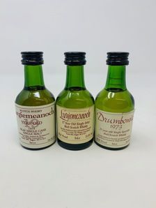 3 X THE WHISKY CONNOISSEUR SINGLE MALT MINIATURES 3 X THE WHISKY CONNOISSEUR SINGLE MALT MINIATURES