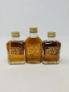 3 x STAGS BREATH LIQUEUR