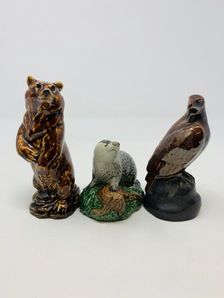3 x WHISKY BENEAGLES BESWICK MINIATURES 