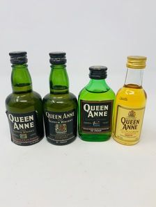 4 X QUEEN ANNE MINIATURES 