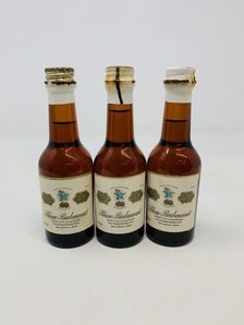 3 X RUM BARBANCOURT MINIATURES 1956 3 X RUM BARBANCOURT MINIATURES 1956