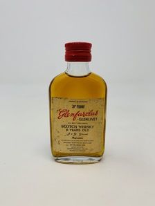 GLENFARCLAS GLENLIVET 8 YEAR OLD MINIATURE GLENFARCLAS GLENLIVET 8 YEAR OLD MINIATURE