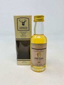 PORT ELLEN 1980 GORDON & MACPHAIL CONNOISSEURS CHOICE MINIATURE PORT ELLEN 1980 GORDON & MACPHAIL CONNOISSEURS CHOICE MINIATURE