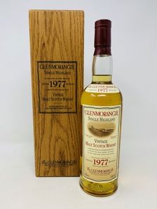 GLENMORANGIE 1977 VINTAGE 21 YEAR OLD LIMITED EDITION GLENMORANGIE 1977 VINTAGE 21 YEAR OLD LIMITED EDITION
