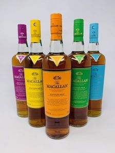 THE MACALLAN EDITIONS 2,3,4,5 & 6 THE MACALLAN EDITIONS 2,3,4,5 & 6