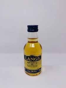 LANGS 12 YEAR OLD WHISKY MINIATURE