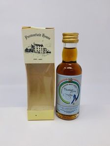 PRESTONFIELD HOUSE 1970 HIGHLANDER 18 YEAR OLD MINIATURE PRESTONFIELD HOUSE 1970 HIGHLANDER 18 YEAR OLD MINIATURE