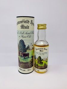 BOWMORE 10 YEAR OLD PRESTONFIELD HOUSE MINIATURE BOWMORE 10 YEAR OLD PRESTONFIELD HOUSE MINIATURE