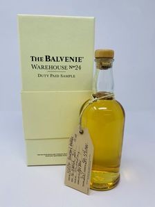 BALVENIE 13 YEAR OLD DUTY PAID SAMPLE WAREHOUSE 24 20CL BALVENIE 13 YEAR OLD DUTY PAID SAMPLE WAREHOUSE 24 20CL