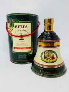 BELLS DECANTER CHRISTMAS 1988 BELLS DECANTER CHRISTMAS 1988