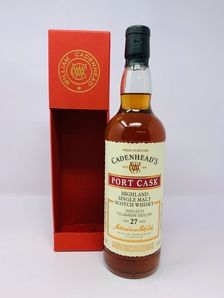 TULLIBARDINE 27 YEAR OLD PORT CASK CADENHEAD S