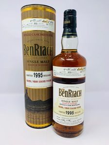 BENRIACH 1995 SINGLE CASK 15 YEAR OLD LIMITED RELEASE BENRIACH 1995 SINGLE CASK 15 YEAR OLD LIMITED RELEASE