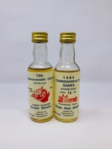 2 X COMMONWEALTH GAMES MINATURES 