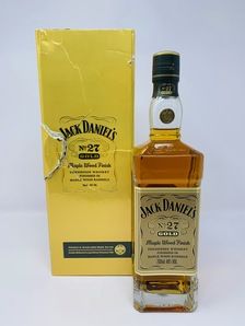 JACK DANIELS NO27 GOLD - NOTE BOX CONDITION
