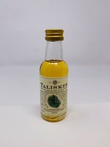 TALISKER 10 YEAR OLD MAP LABEL MINIATURE