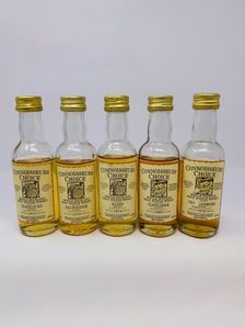 5 X CONNOISSEURS CHOICE WHISKY MINIATURES