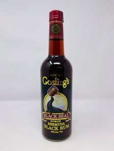 GOSLINGS BLACK SEAL 80 PROOF BERMUDA BLACK RUM GOSLINGS BLACK SEAL 80 PROOF BERMUDA BLACK RUM