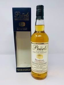 BRAEVAL 1991 CASK STRENGTH "THE PEARLS OF SCOTLAND" BRAEVAL 1991 CASK STRENGTH "THE PEARLS OF SCOTLAND"