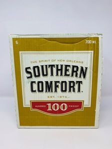 6 X SOUTHERN COMFORT 100 PROOF 6 X SOUTHERN COMFORT 100 PROOF
