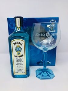 BOMBAY SAPPHIRE GIN & GLASS PACK BOMBAY SAPPHIRE GIN & GLASS PACK