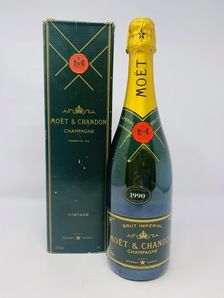 MOET & CHANDON 1990 VINTAGE CHAMPAGNE MOET & CHANDON 1990 VINTAGE CHAMPAGNE