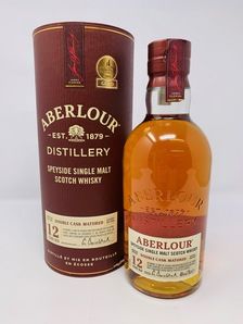 ABERLOUR 12 YEAR OLD DOUBLE CASK MATURED DAMAGED TUBE