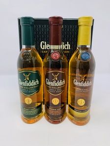 GLENFIDDICH CASK COLLECTION 20CL SET GLENFIDDICH CASK COLLECTION 20CL SET