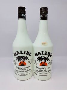 2 X MALIBU JAMACAN RUM