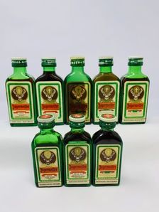 8 X  JAGERMEISTER MINIATURES