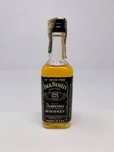 JACK DANIELS 1973 OLD NO 7 MINIATURE 