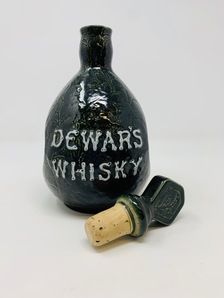 DEWARS WHISKY FLAGON