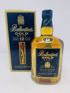 BALLANTINES 12 YEAR OLD GOLD SEAL 1 LITRE BALLANTINES 12 YEAR OLD GOLD SEAL 1 LITRE