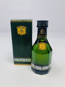 CUTTY SARK 12 YEAR OLD WHISKY MINIATURE