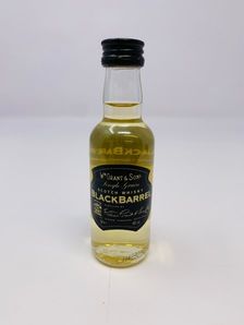 W M GRANT & SONS BLACK BARREL MINIATURE W M GRANT & SONS BLACK BARREL MINIATURE