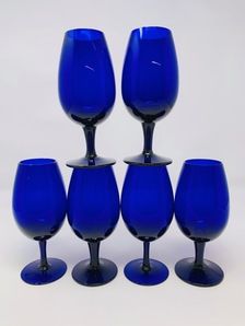 SANDBAR BLUE NOSING GLASSES SANDBAR BLUE NOSING GLASSES