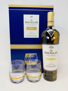 THE MACALLAN GOLD DOUBLE CASK GIFT PACK THE MACALLAN GOLD DOUBLE CASK GIFT PACK