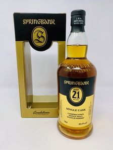 SPRINGBANK 21 YEAR OLD SINGLE CASK SPRINGBANK 21 YEAR OLD SINGLE CASK