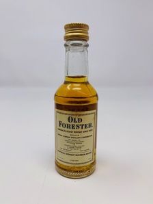 OLD FORESTER KENTUCKY STRAIGHT BOURBON MINIATURE 70 PROOF OLD FORESTER KENTUCKY STRAIGHT BOURBON MINIATURE 70 PROOF