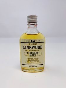 LINKWOOD OVER 12 YEAR OLD WHISKY MINIATURE LINKWOOD OVER 12 YEAR OLD WHISKY MINIATURE