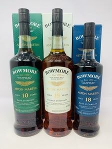 BOWMORE - ASTON MARTIN - EDITION 1,2 & 3 BOWMORE - ASTON MARTIN - EDITION 1,2 & 3