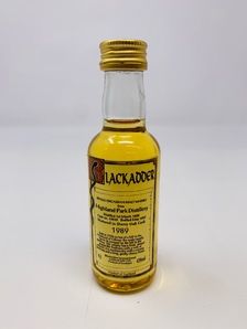 HIGHLAND PARK 1989 BLACKADDER MINIATURE HIGHLAND PARK 1989 BLACKADDER MINIATURE