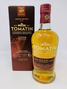 TOMATIN 2008 12 YEAR OLD COGNAC CASKS