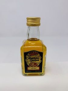 ABERLOUR GLENLIVET 12 YEAR OLD WHISKY MINIATURE ABERLOUR GLENLIVET 12 YEAR OLD WHISKY MINIATURE