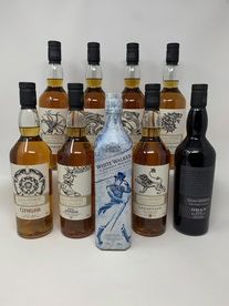 GAME OF THRONES SET WITH JOHNNIE WALKER WHITE WALKER GAME OF THRONES SET WITH JOHNNIE WALKER WHITE WALKER