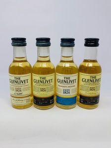 GLENLIVET WHISKY MINIATURES 