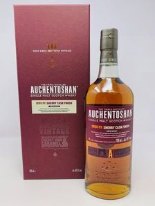 AUCHENTOSHAN 29 YEAR OLD 1988 PX SHERRY CASK FINISH AUCHENTOSHAN 29 YEAR OLD 1988 PX SHERRY CASK FINISH