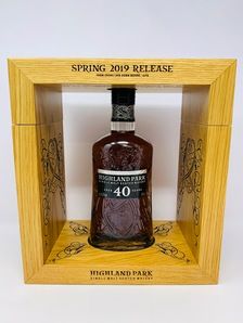 HIGHLAND PARK 40 YEAR OLD SPRING 2019 RELEASE HIGHLAND PARK 40 YEAR OLD SPRING 2019 RELEASE