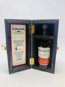 TOMATIN 1988 OVER 25 YEAR OLD MINIATURE - CECBL 2014 - LIMITED EDITION CASE TOMATIN 1988 OVER 25 YEAR OLD MINIATURE - CECBL 2014 - LIMITED EDITION CASE