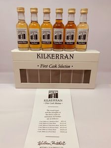 KILKERRAN FIRST CASK MINIATURE SELECTION SET KILKERRAN FIRST CASK MINIATURE SELECTION SET