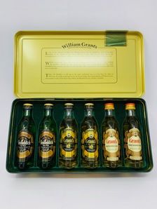 WILLIAM GRANT'S MINIATURE COLLECTION TIN WILLIAM GRANT'S MINIATURE COLLECTION TIN